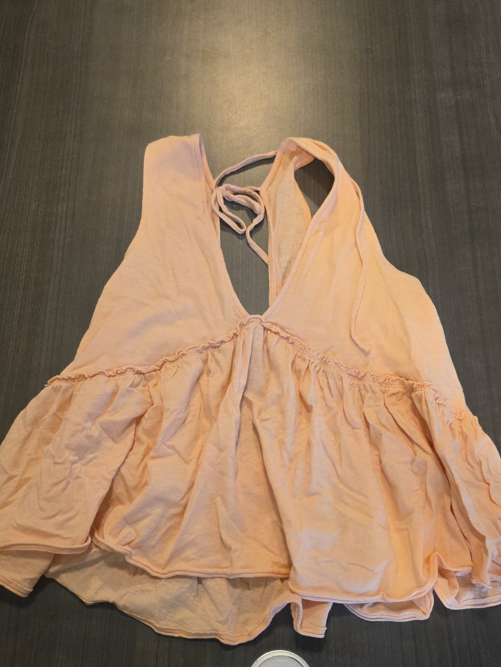 American Eagle Outfitters Peach Halter